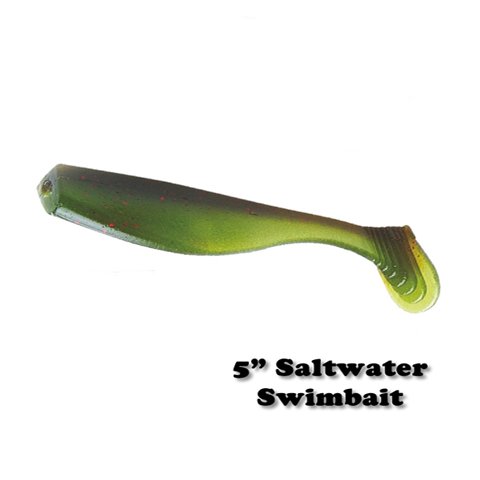 Gary Yamamoto Custom Baits 5 'Saltwater' Swim-baits