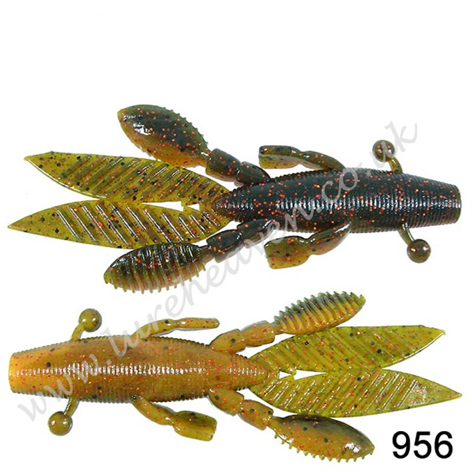 Yamamoto Flappin' Hog: Esca Morbida 9,5 Cm Per Pesca, 7 Pezzi, Perfetta Per Carolina Rig E Jig