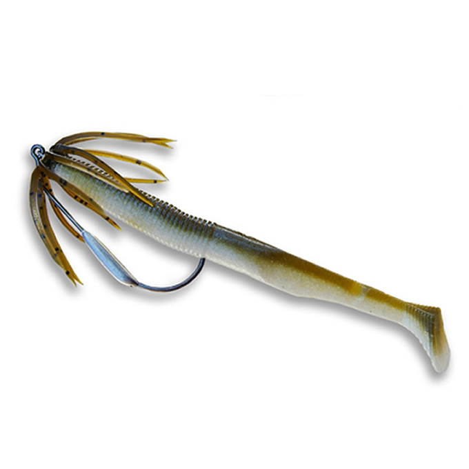 Gary Yamamoto Custom Baits Hula Swimmer, Soft-Baits