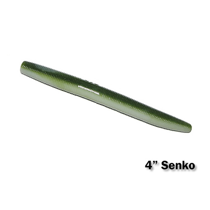 Gary Yamamoto Custom Baits 4 Senko, Soft-Plastics