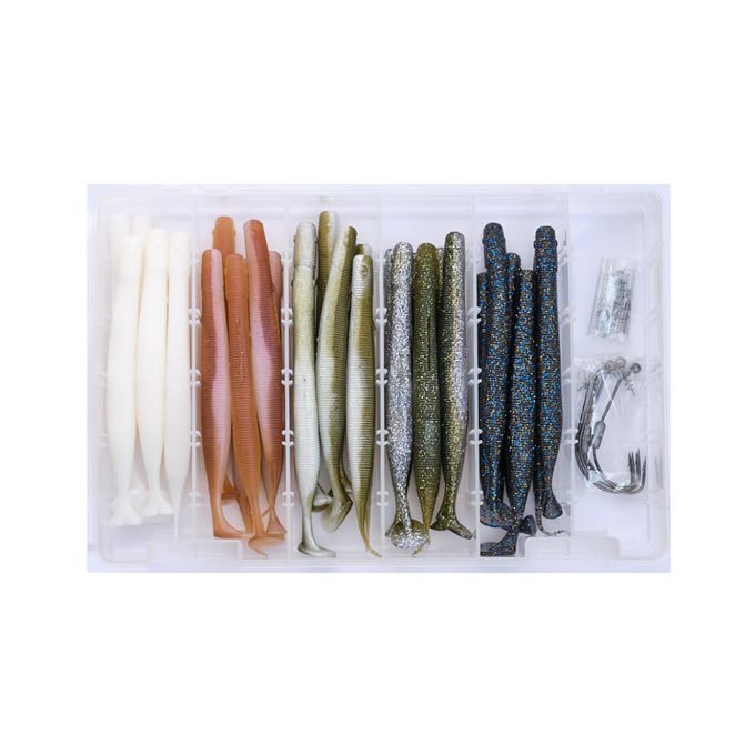 Savage Gear Gravity Stick Lure Kit, Softbait Kits