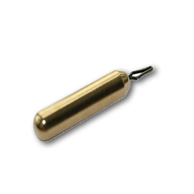 Street-Tech Brass Pencil Dropshot Weights, LRF, Light Rock Fishing