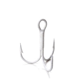 Vanfook DT-45W White Hagene Treble Hooks